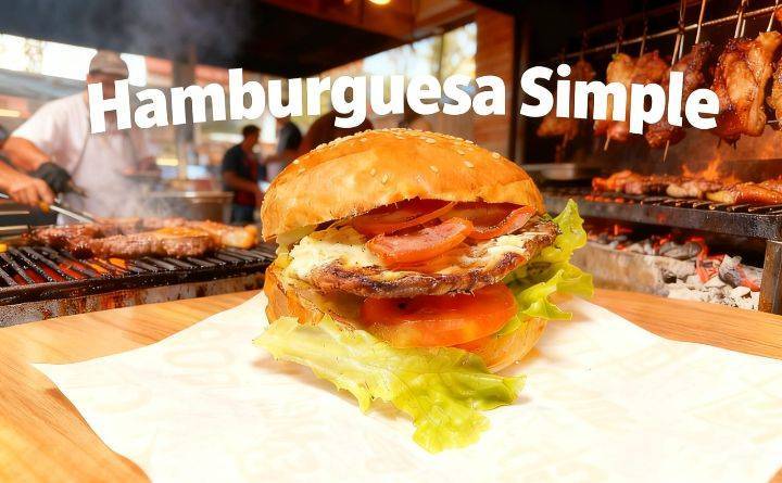 Hamburguesa Simple 2