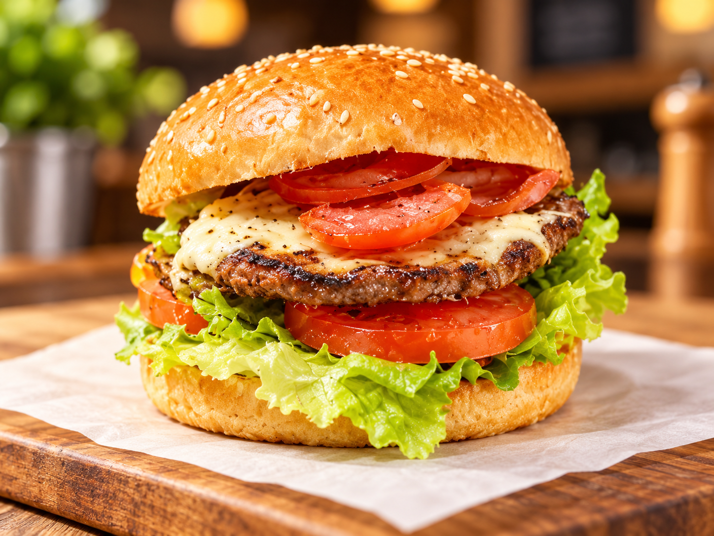 Hamburguesa Simple