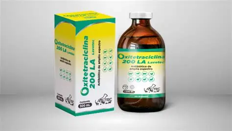 Oxitetraciclina 200 LA marca lavetec frasco de 250 ml