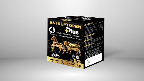 Estreptopen Plus 4  inyectable 10 ml
