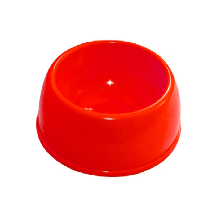 Comedero para mascotas color rojo