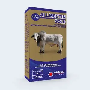 ALLMECTIN GOLD 4 % frasco de 10 ml
