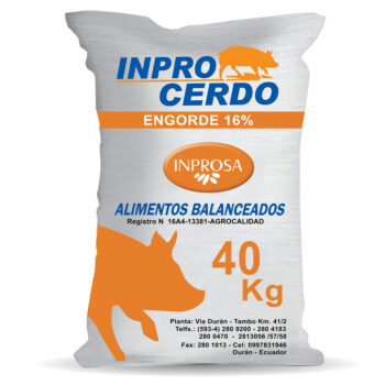Inpro Cerdo Engorde 16% 40 kg