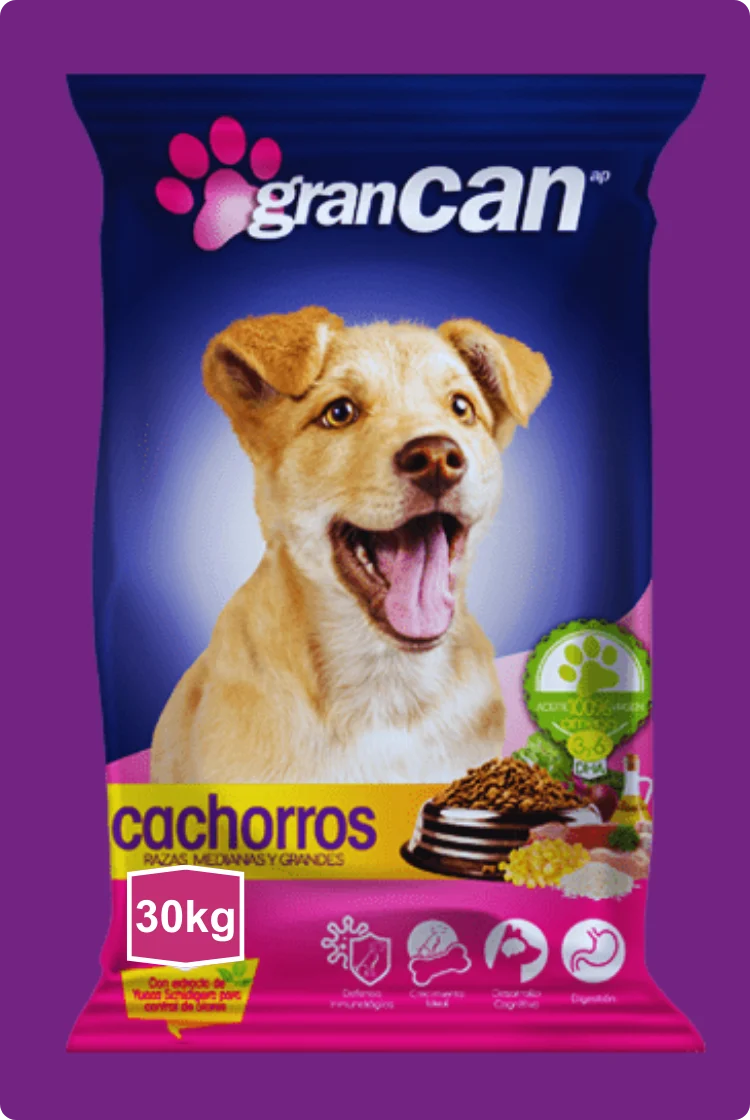 Gran Can Cachorros Razas Medianas y Grandes 30 kg