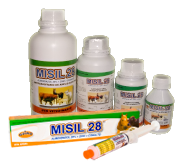 MISIL 28 antiparasitario en frasco de 250 ml