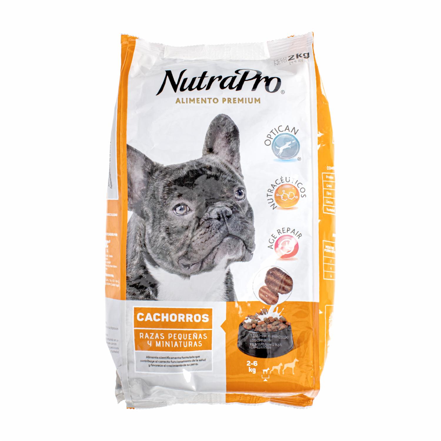 Nutra Pro Adulto Razas Pequeñas 2 kg