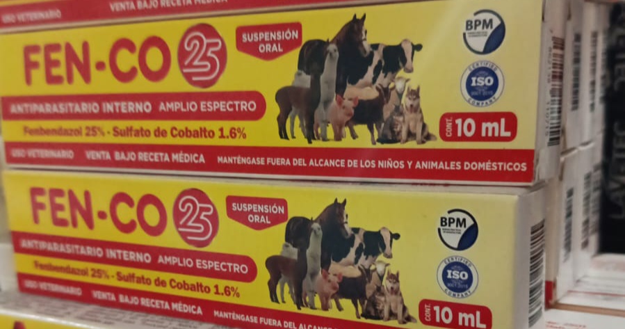 FENCO-25 suspensión  oral de 10 ml