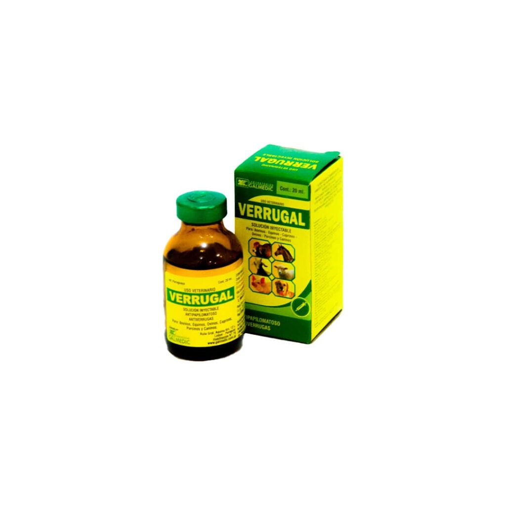 VERRUGAL solucion inyectable de 20 ml