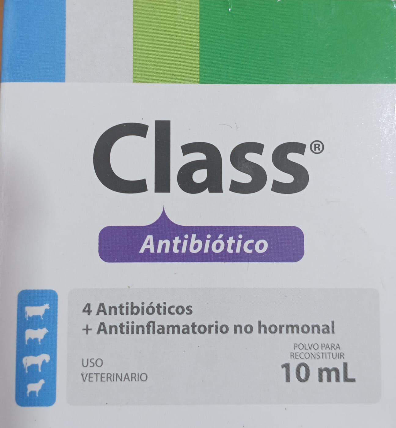 Class antibiotico + antiinflamatorio no hormonal 10 ml