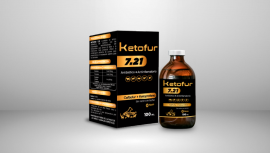 ketofur 7,21 frasco de 50 ml Antibiotico + antiinflamatorio