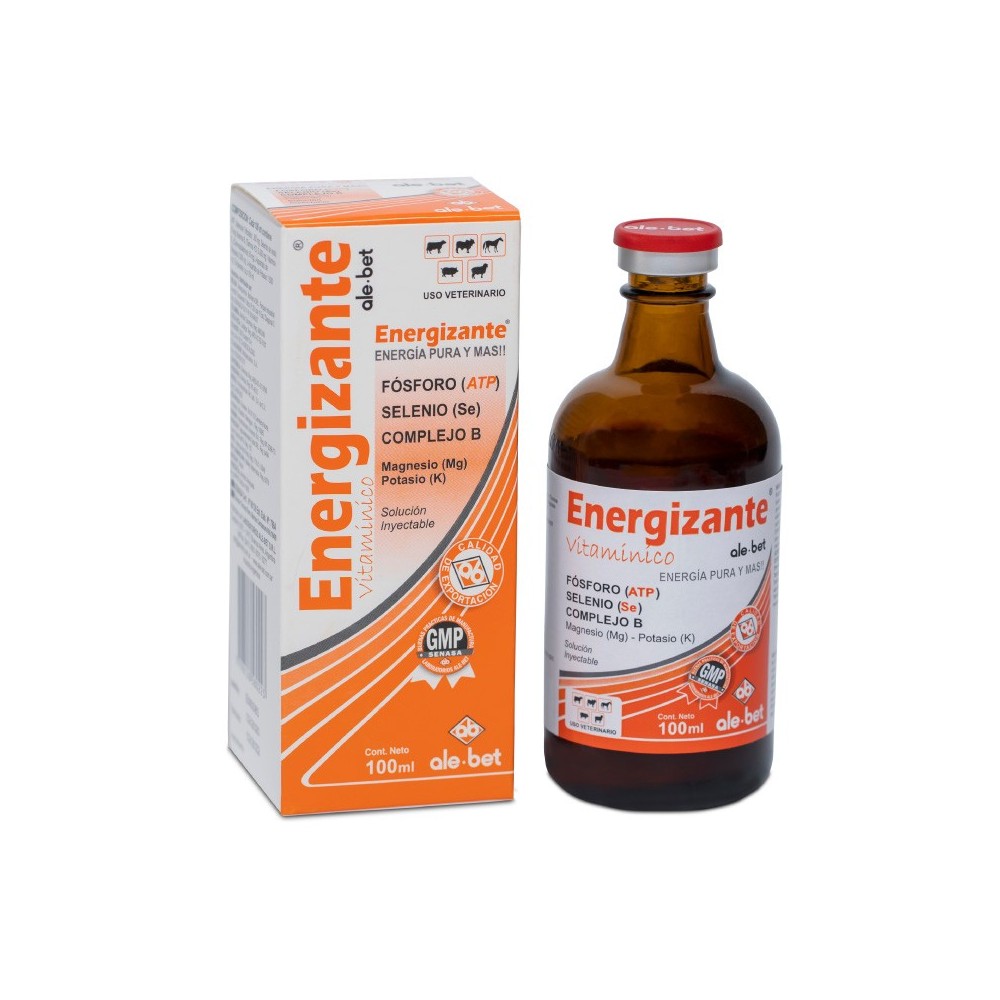 Vitaminico Energizante ale-bet solucion inyectable frasco de 100ml