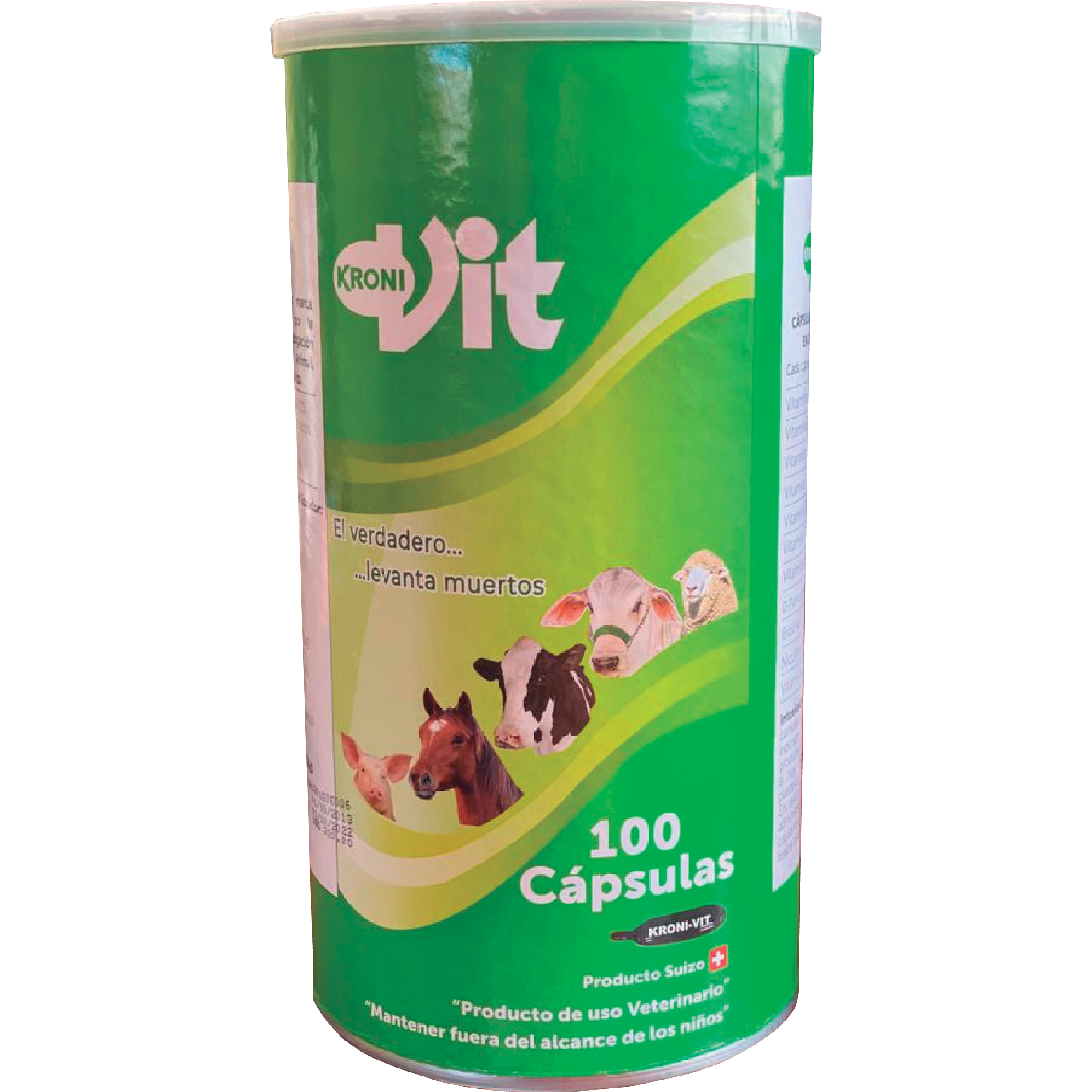 KRONI vit en unidades de capsulas