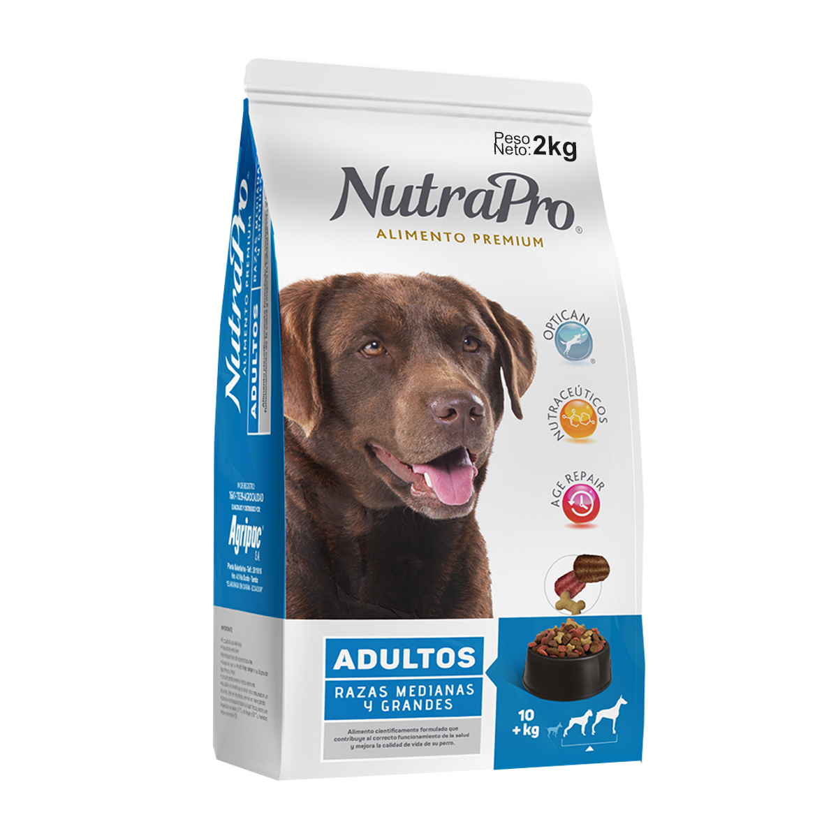 Nutra Pro Adulto Razas Pequeñas y Miniaturas 7.5kg 2