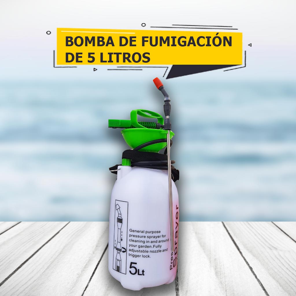 Bomba de fumigar marca Martell de 5 litros