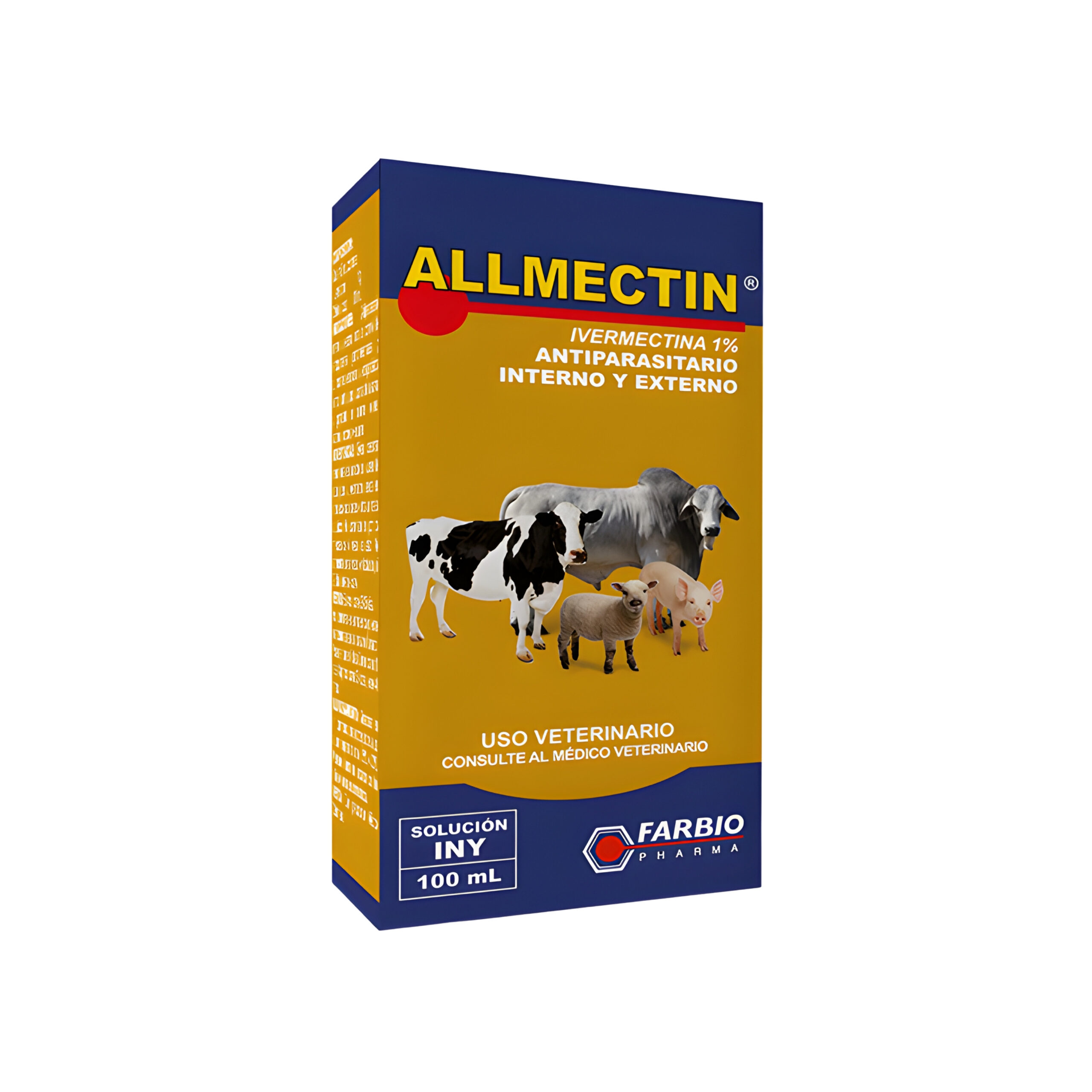 ALLMECTIN ivermectina 1%  frasco de 50 ml