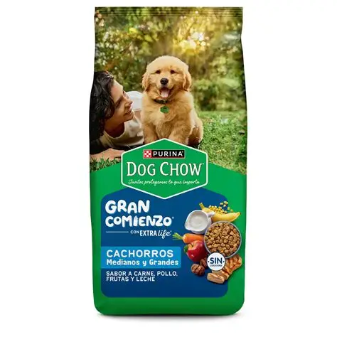 Dog Chow Cachorros Medianos y Grandes 1 kg