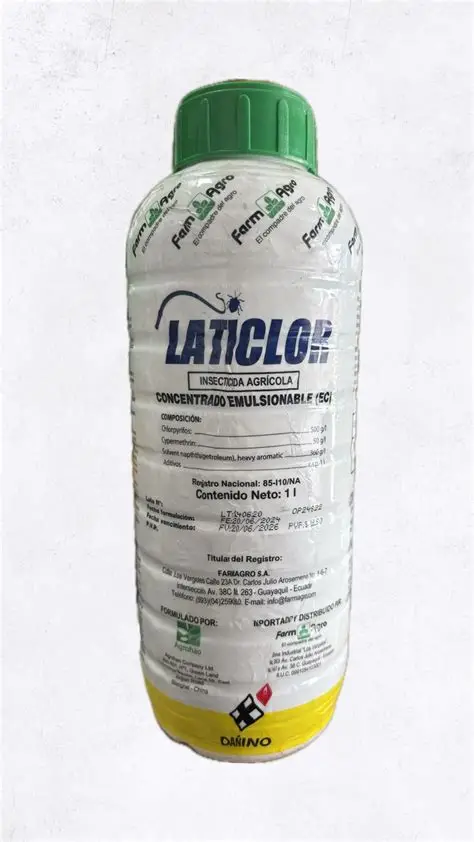 Insecticida agricola laticlor  de 250 ml concenrado emulsionable