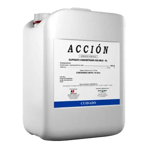 Herbicida agricola accion  de 3,8 litros  marca farm agro galon