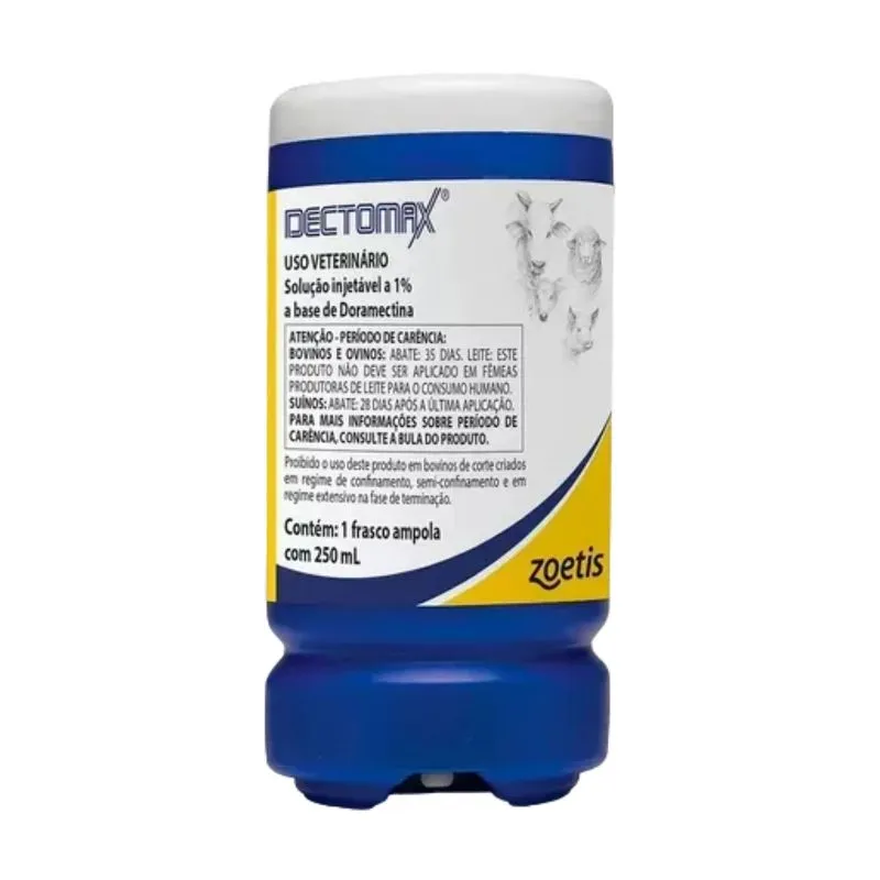 Dectomax solucion inyectable al 1%  contenido 250 ml