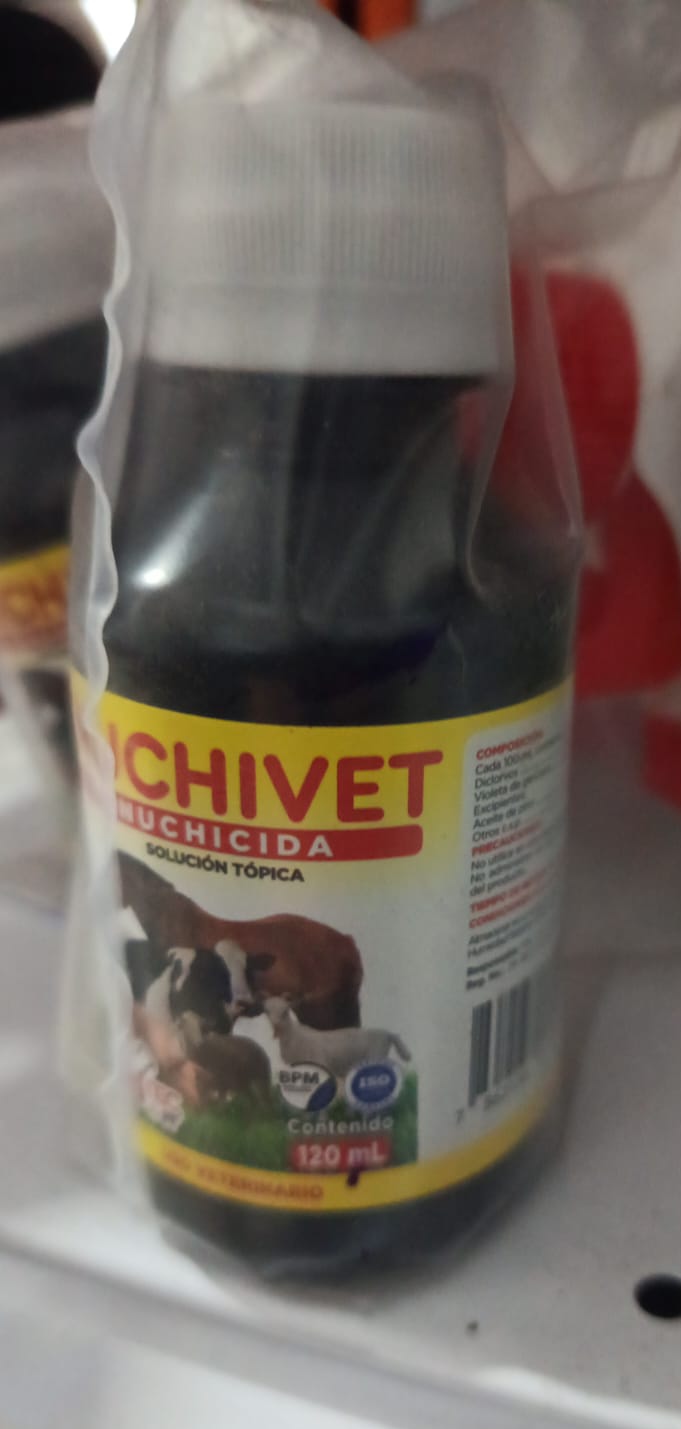 NUCHIVET  nuchicida  solución tópica de 120 ml