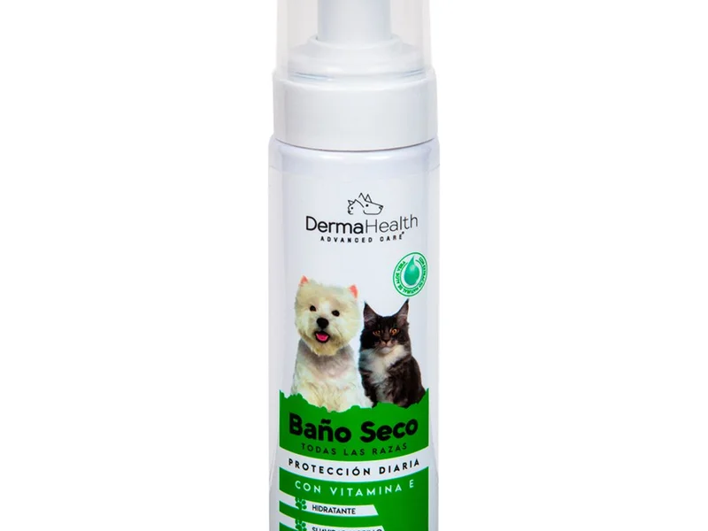 Baño seco para todas las razas en spray  derma health de 200ml