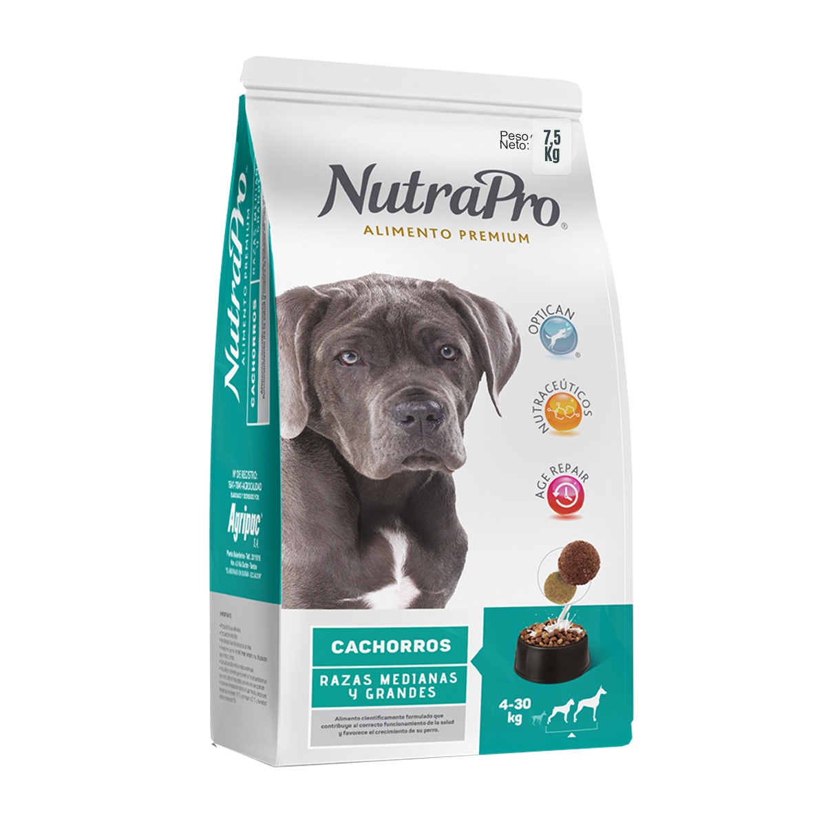 Nutra Pro Cachorros Razas Medianas y Grandes 7.5 kg