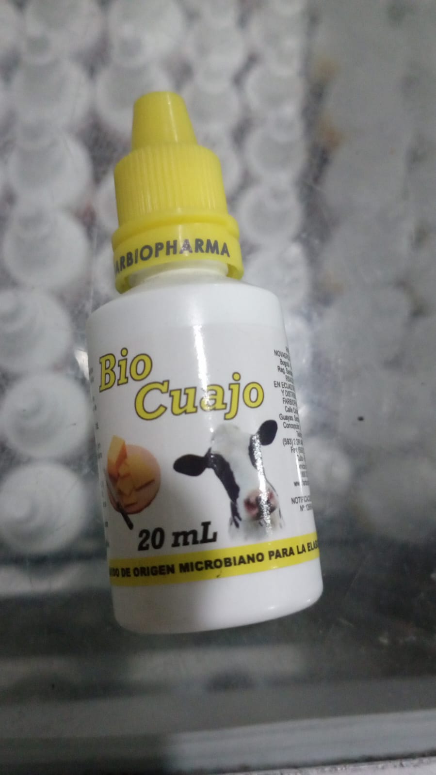 Bio cuajo en gotas de 20 ml de biofharma