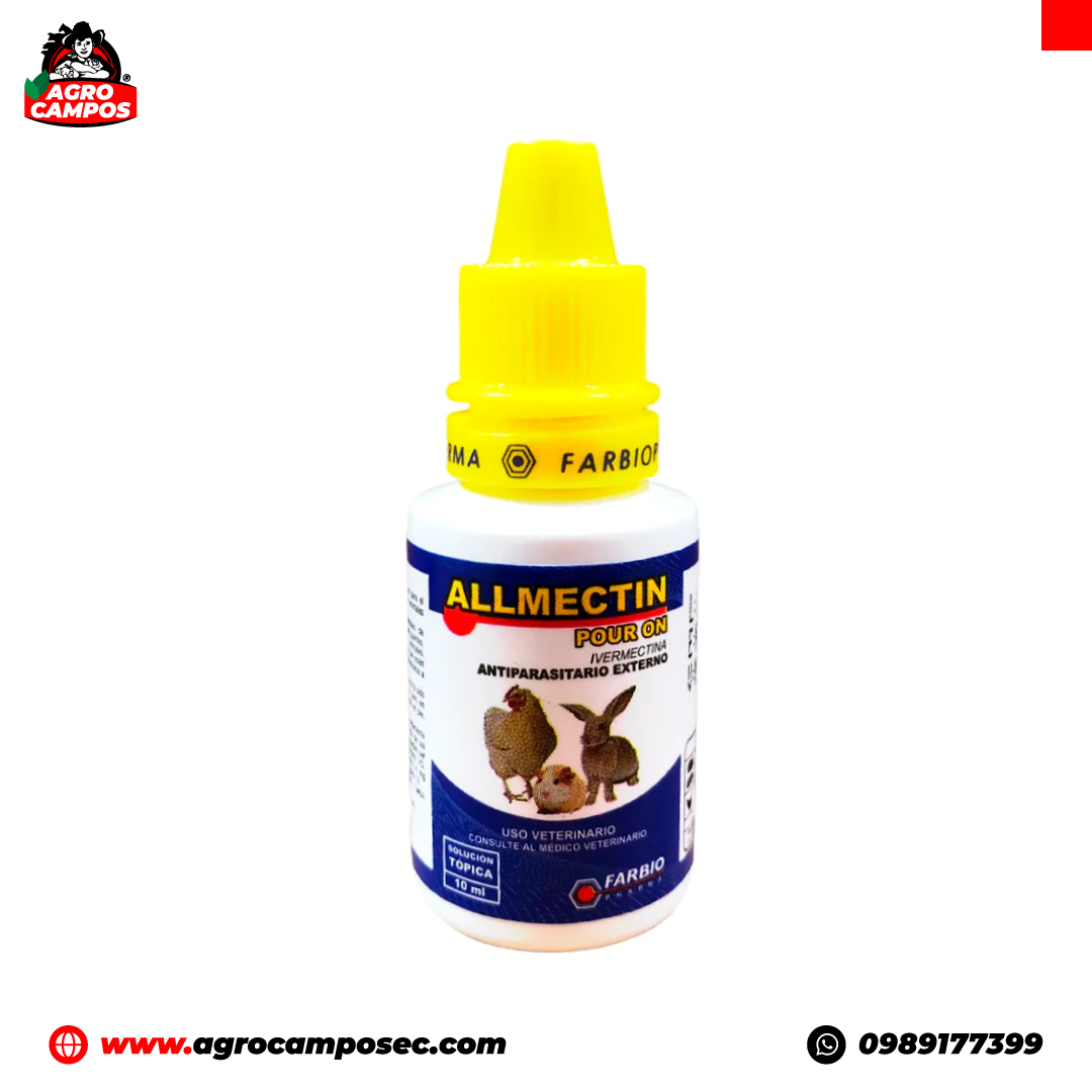 ALLMECTIN  POUR ON solución tópica de 10 ml