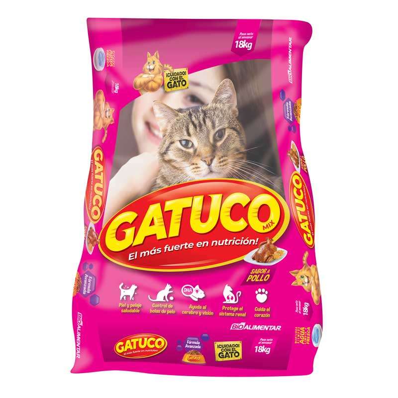 Gatuco loving cats Bio Alimentar 18 kg 2