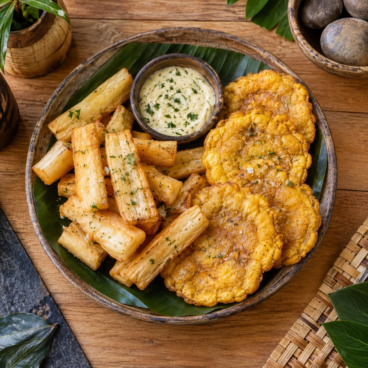 Mixta Yukas y Patacones