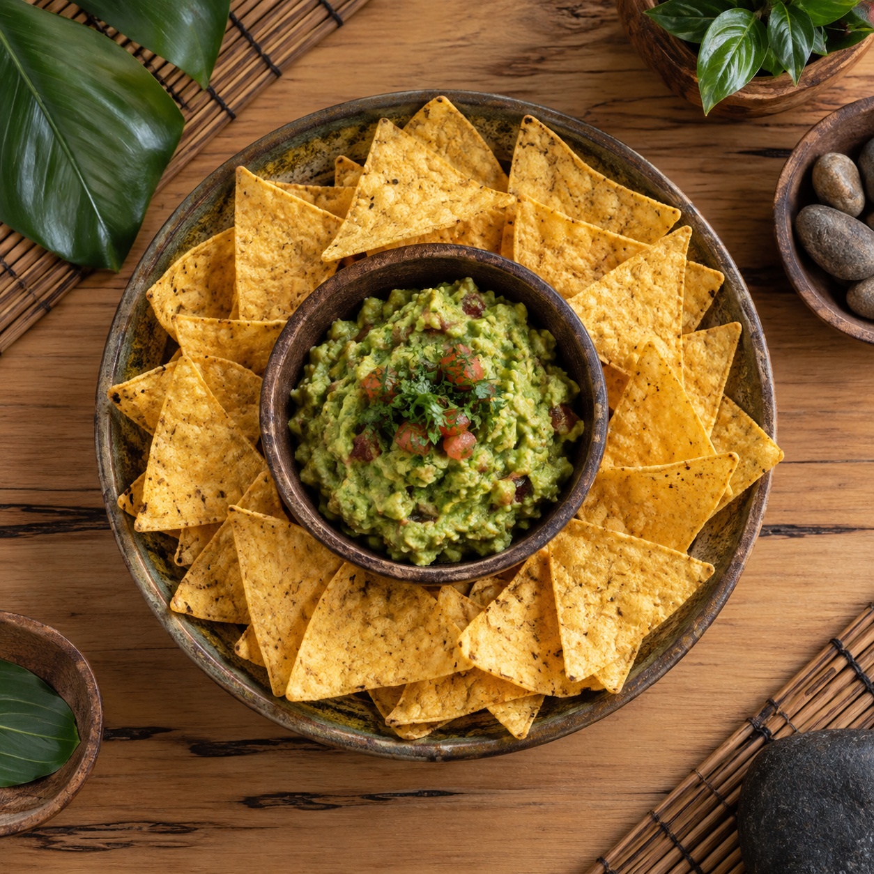 Nachos con Guacamole