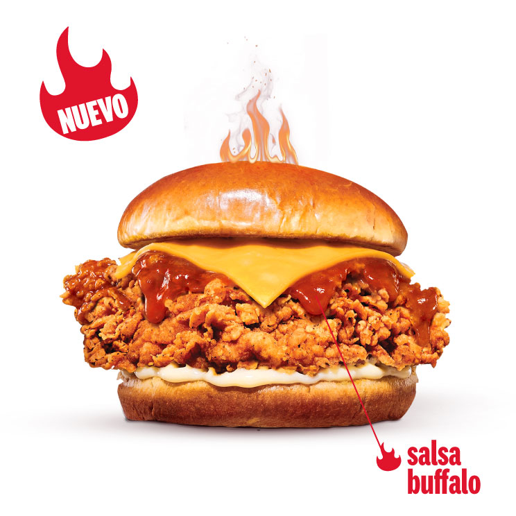 CHICKEN BURGER HOT