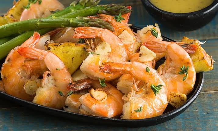 Camarones a la Plancha