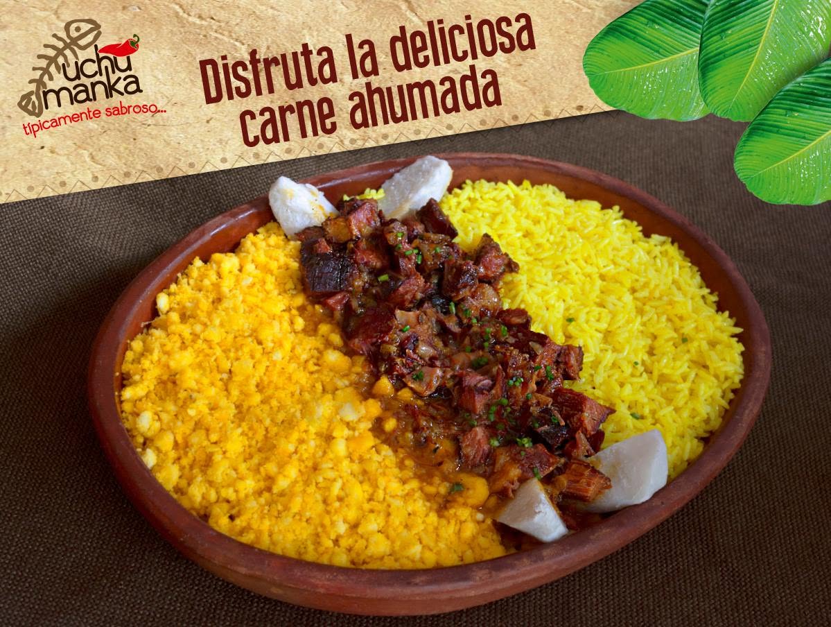 Carne ahumada - media